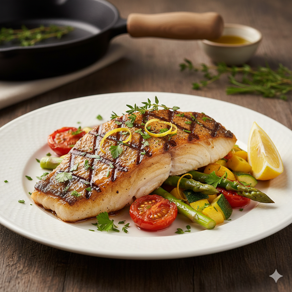 recette black bass à la poêle
