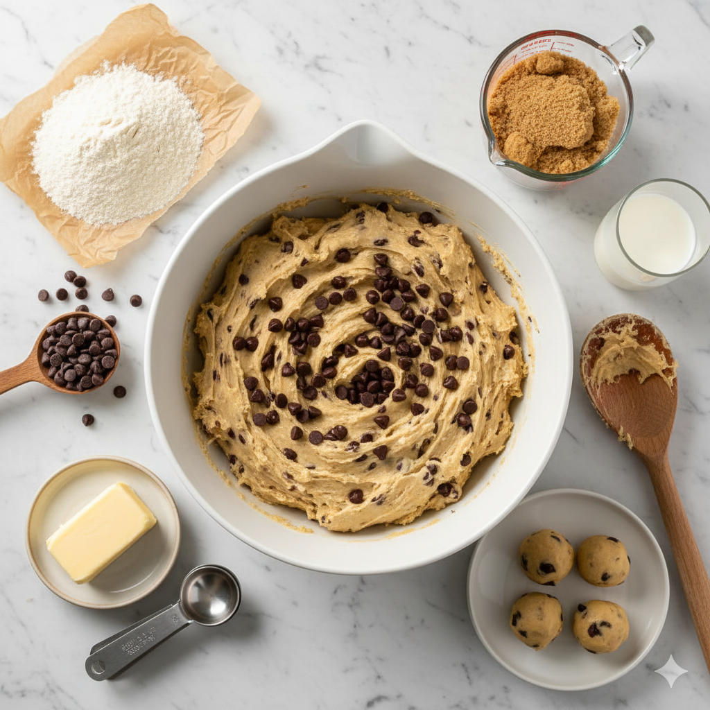 cookie dough recette