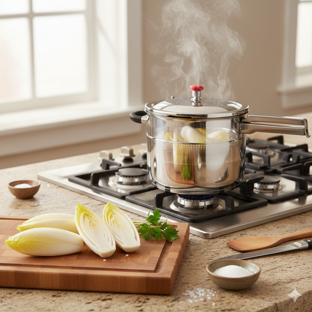 cuisson endives cocotte minute