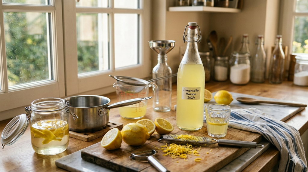 recette limoncello maison